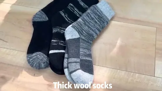 Womens Super Thick Warm Winter Cute Fashion Knit Cozy Wool Crew Socks