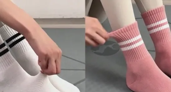 High Quality Women Grip Anti Slip Sports Non Slip Yoga Custom Athletic Crew Girl Cotton Pilates Socks