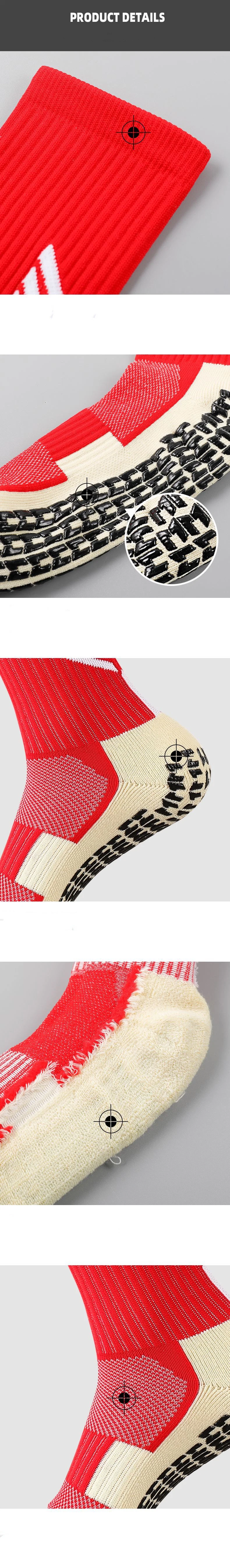 PVC Adhesive Football Socks Men Training Stocking MID-Tube Non-Slip Leggings Children Thickened Towel Bottom Soccer Socks Sports Socks Wholesale Cotton Socks