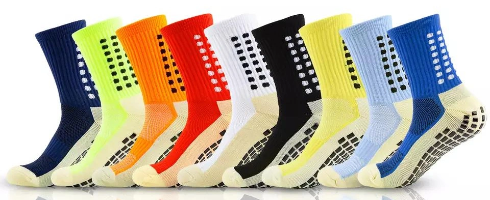 Manufacturers Wholesale Thickened Towel Bottom Football Long Anti Slip Stockings Comfortable Soccer Football Grip Sports Socks
