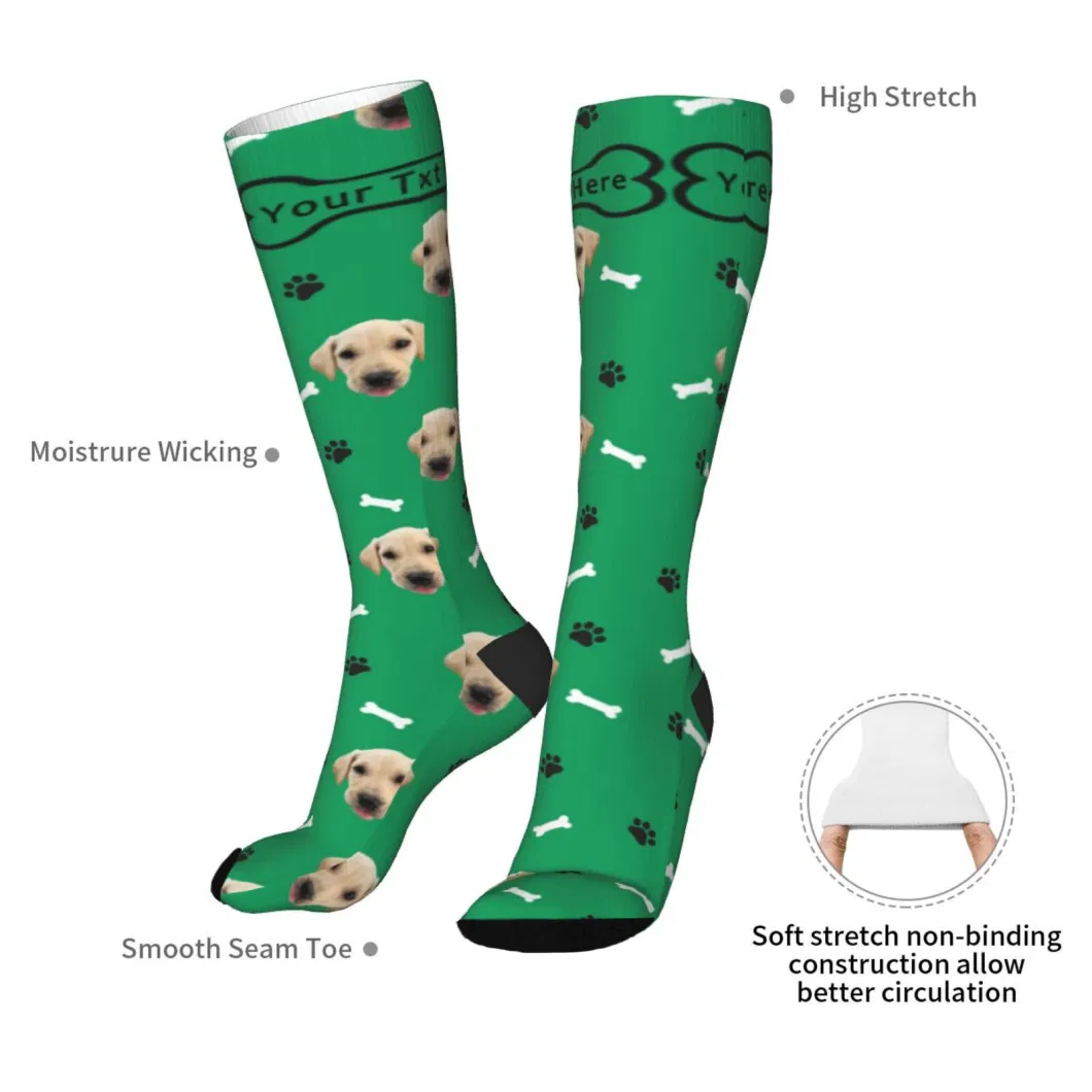 Fashion Creative Gog Stockings Pet Digital Printed Socks