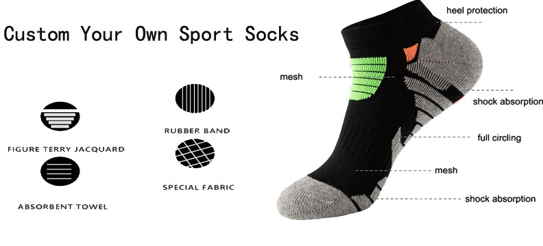 Drop Ship Wholesale Creative Make Your Own Brand Fashion Cotton Mens Custom Design Socks