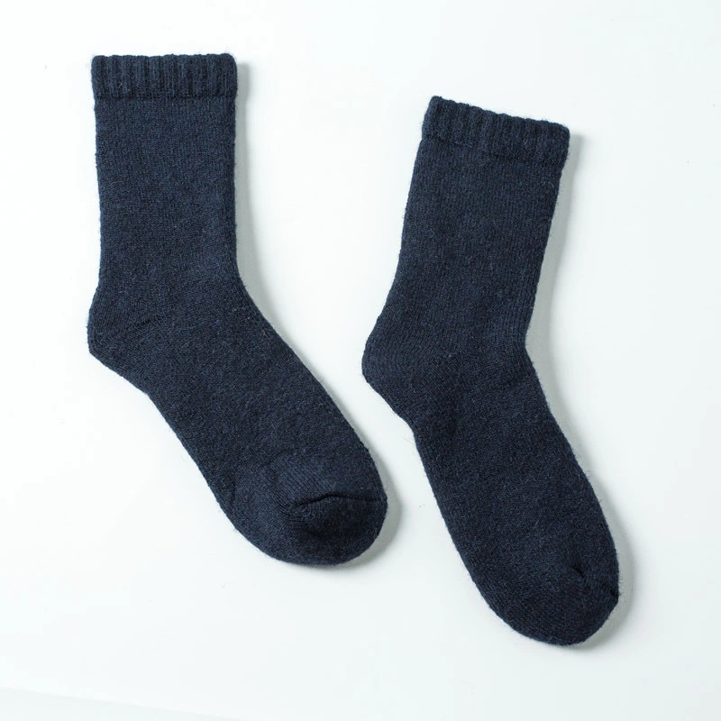 Heavy Thicken 100% Wool Super Warm Winter Fashion Soft Wholesale Men Socks