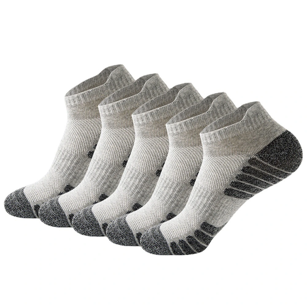 Short Socks Summer Thin Anti-Odor Sweat Absorbent Breathable Mesh Sports Cotton