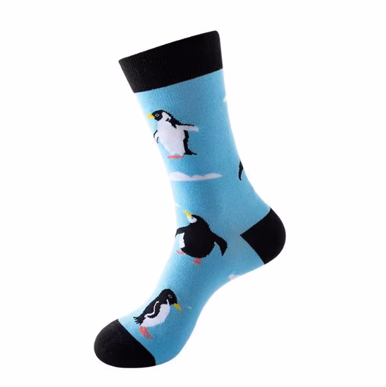 Drop Ship Wholesale Creative Make Your Own Brand Fashion Cotton Mens Custom Design Socks