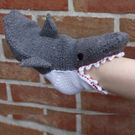 Knit Crocodile Christmas Knitted Crocodile Knitted Creative Medium Tube Animal Socks