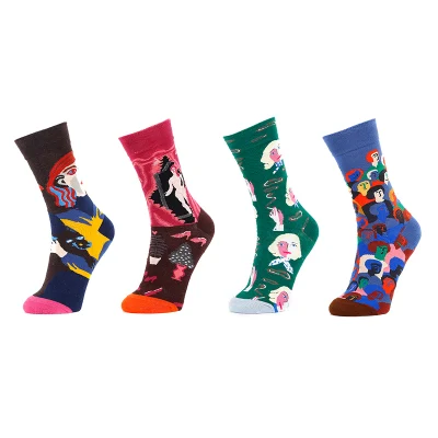 Wholesale Customised Designer Creative Cotton Socks
