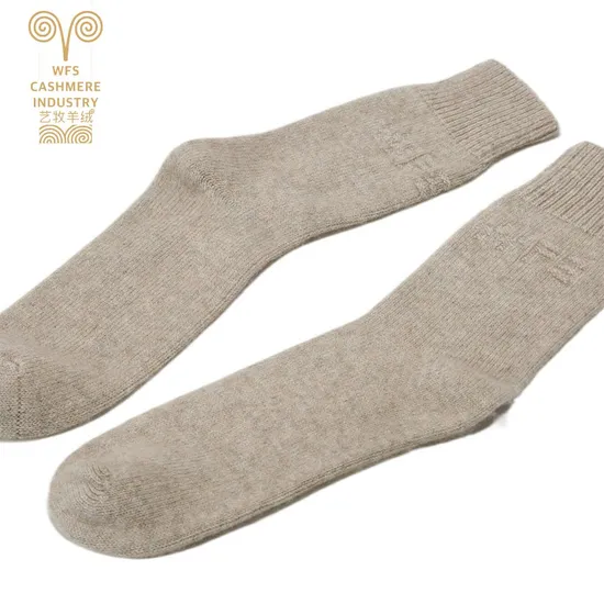 100% Merino Wool Cashmere Thick Winter Socks Warm Soft Solid Casual Sports 